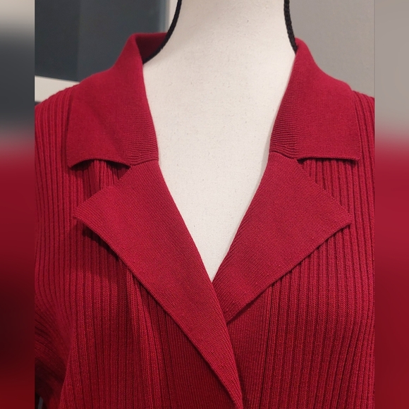 Croft & Barrow Red Women's Jacket - Picture 2 of 9